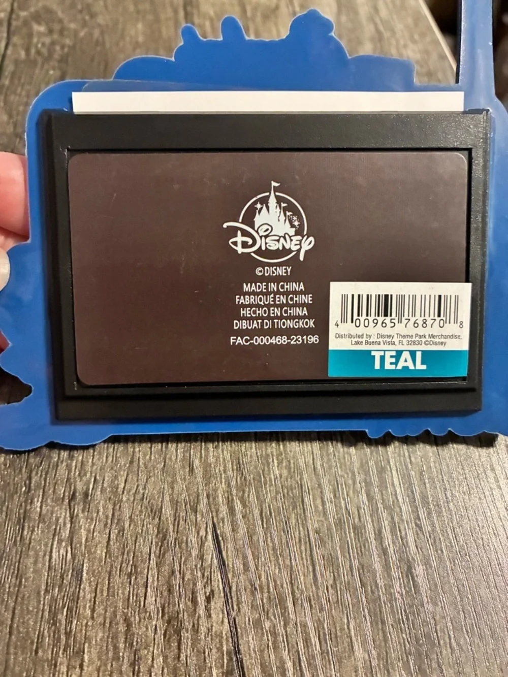 Disneyland Paris Mickey and Minnie Mouse magnetic frame